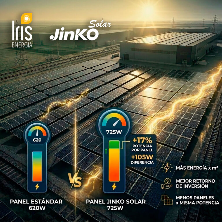 Paneles 725W Iris Energía