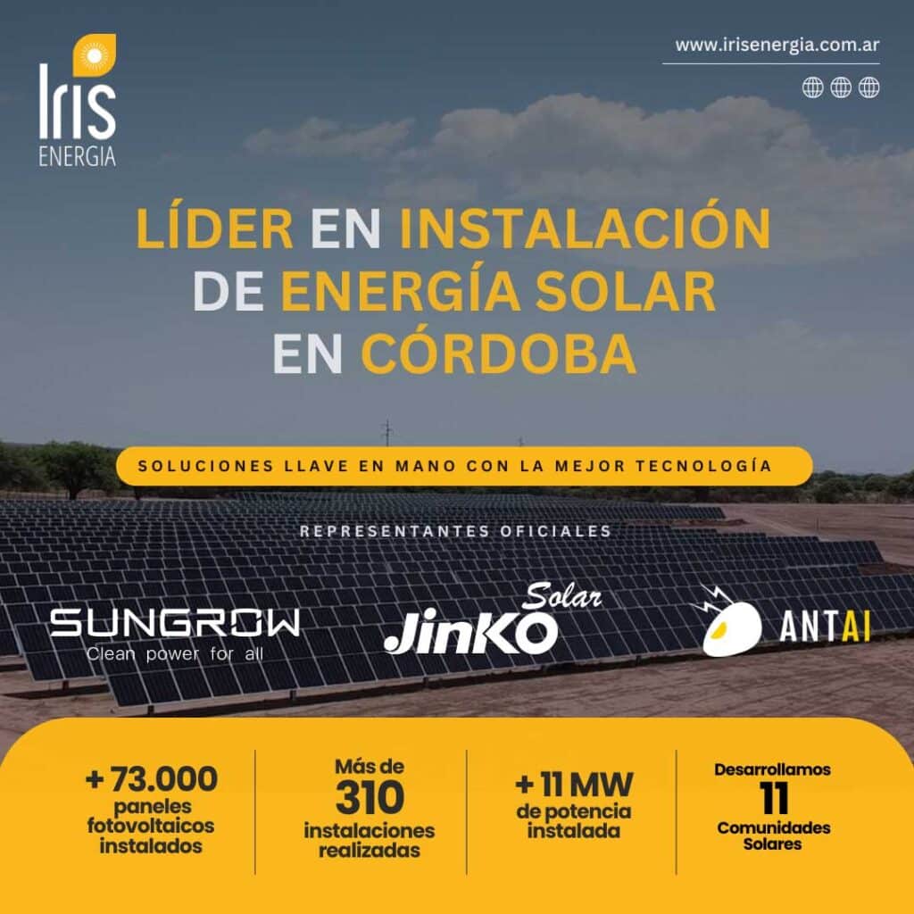 lider en instalación de energía solar en Cordoba