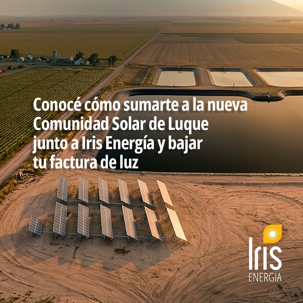 Nuevo parque solar Luque e Iris Energia
