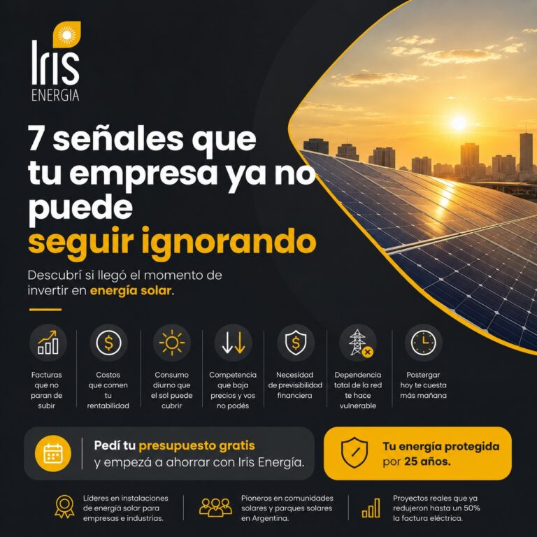 7 señales Iris Energía